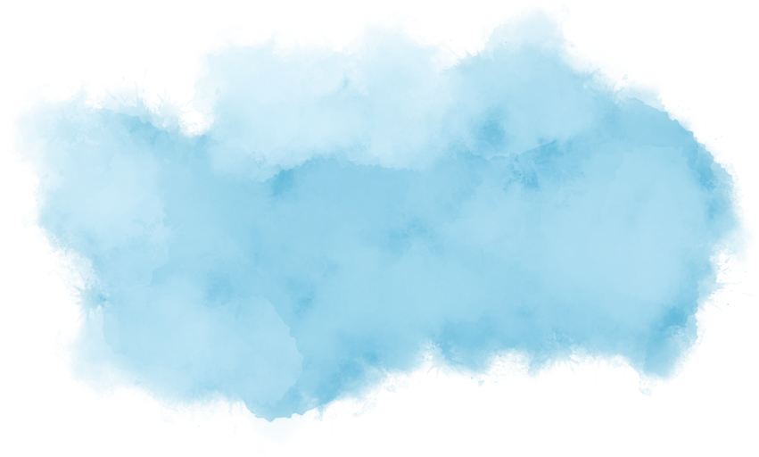 watercolor blue cloud sky